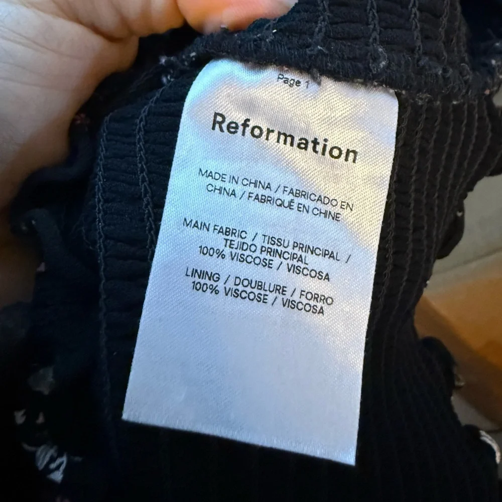 Reformation Pinto Top Jolene
